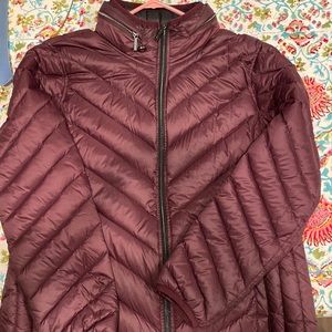 Michael kors purple puffer